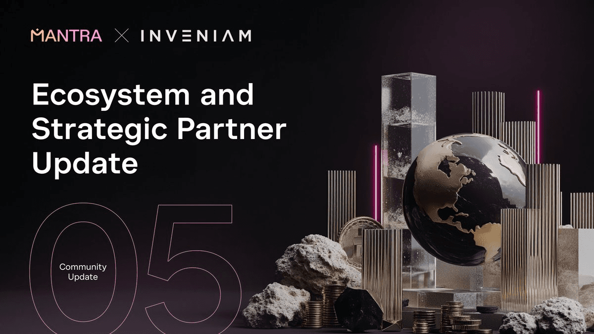 Inveniam Invests $20M in MANTRA for Global RWA Tokenization