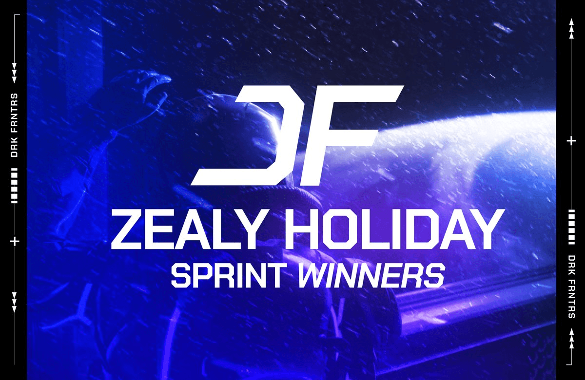 Dark Frontiers Announces Zealy Sprint Winners