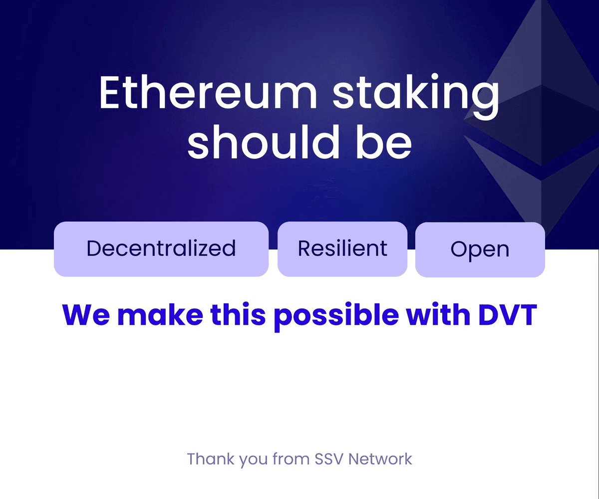 SSV Network Advances Ethereum Staking Decentralization
