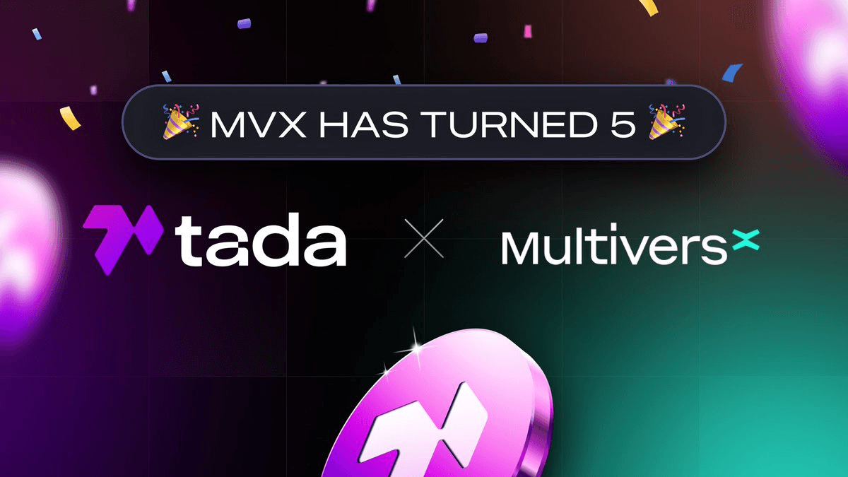 MultiversX Celebrates 5 Years of Blockchain Innovation