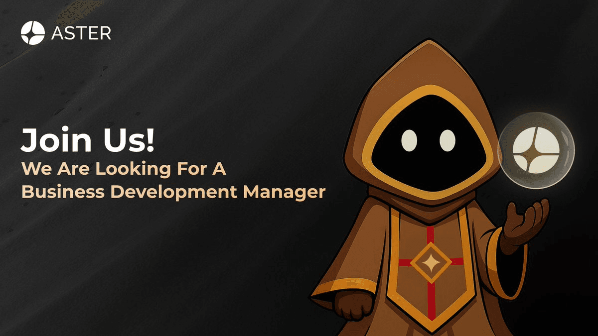 Aster Seeks Remote Business Development Manager for Perpetual DEX