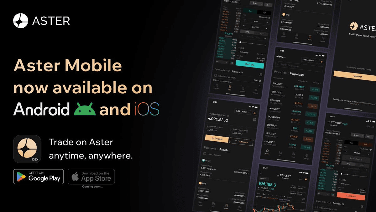 Aster Mobile App Launch