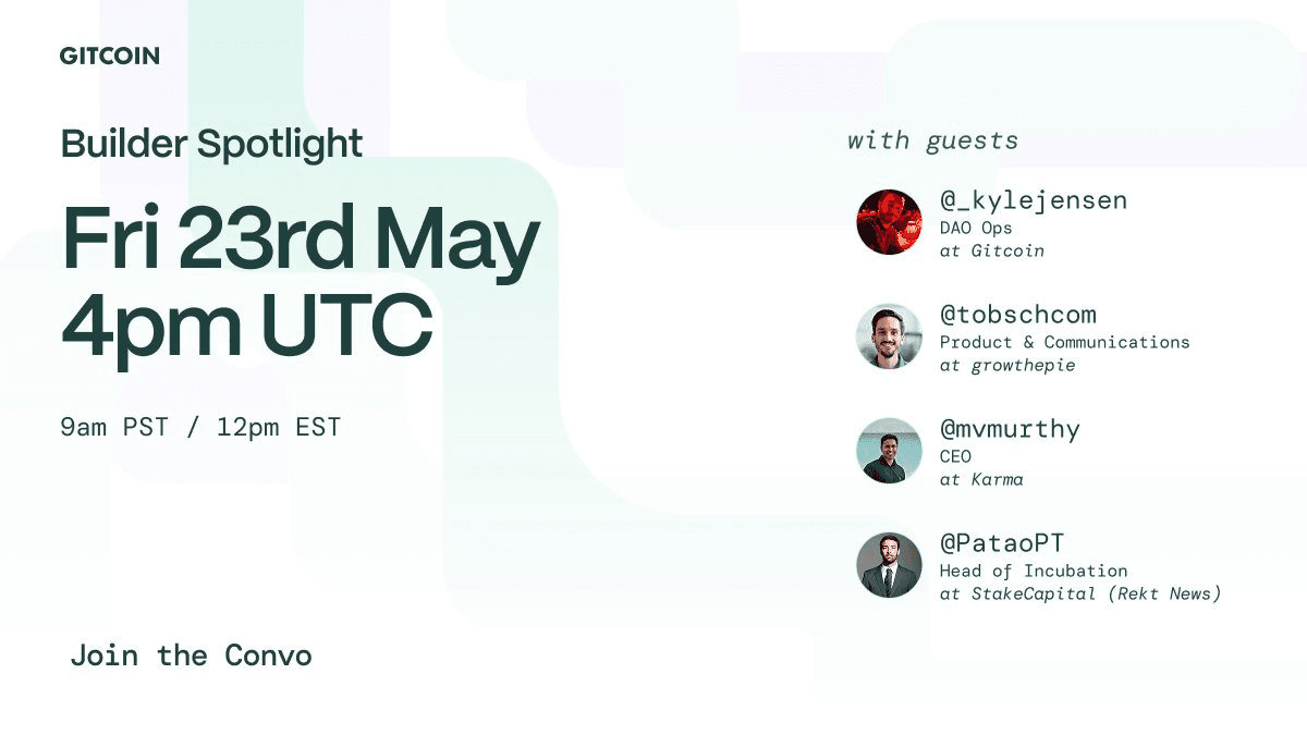 Builder Spotlight: Live Discussion on Ethereum's Future