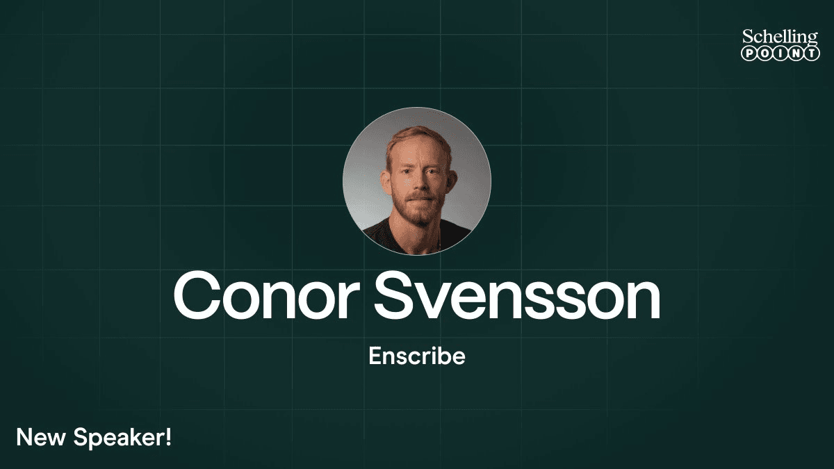 Conor Svensson from Enscribe Joins Schelling Point Buenos Aires Speaker Lineup