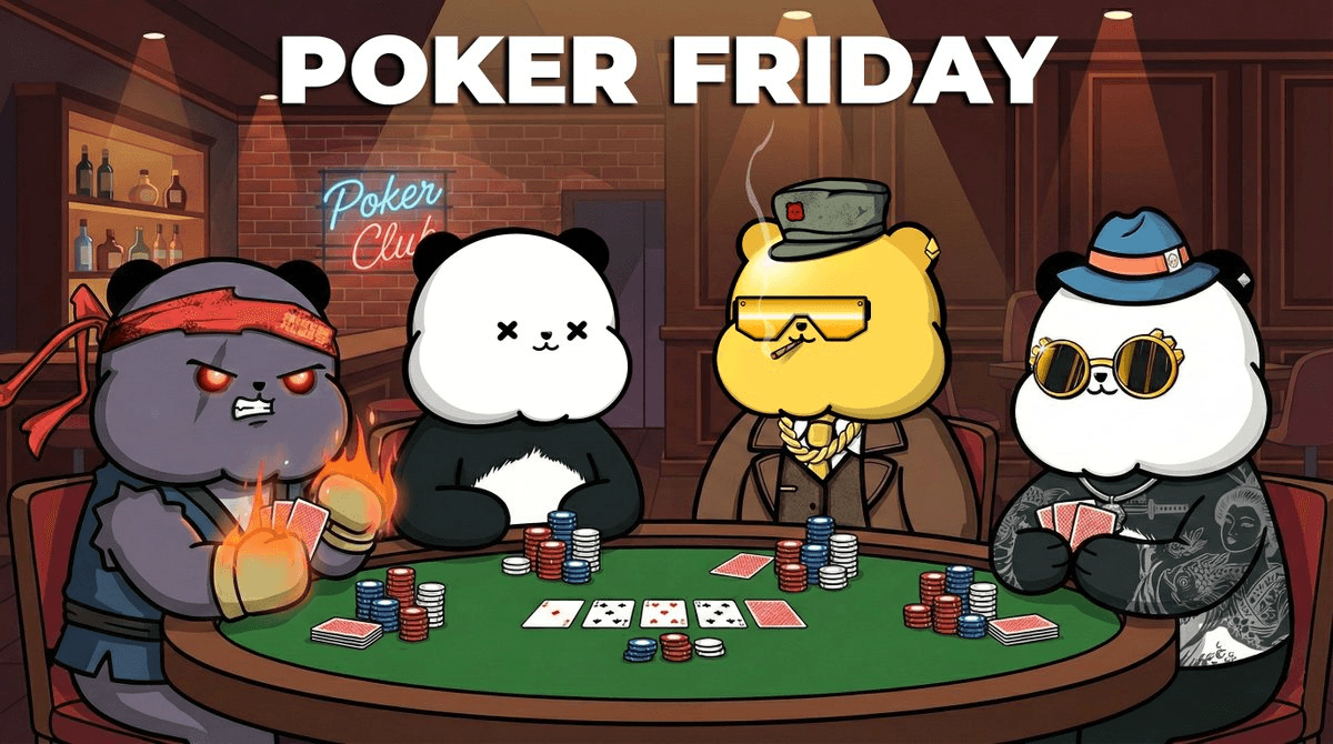 Kanpai Pandas Friday Night Poker Tournament - Final Chip Push for Panda Prize