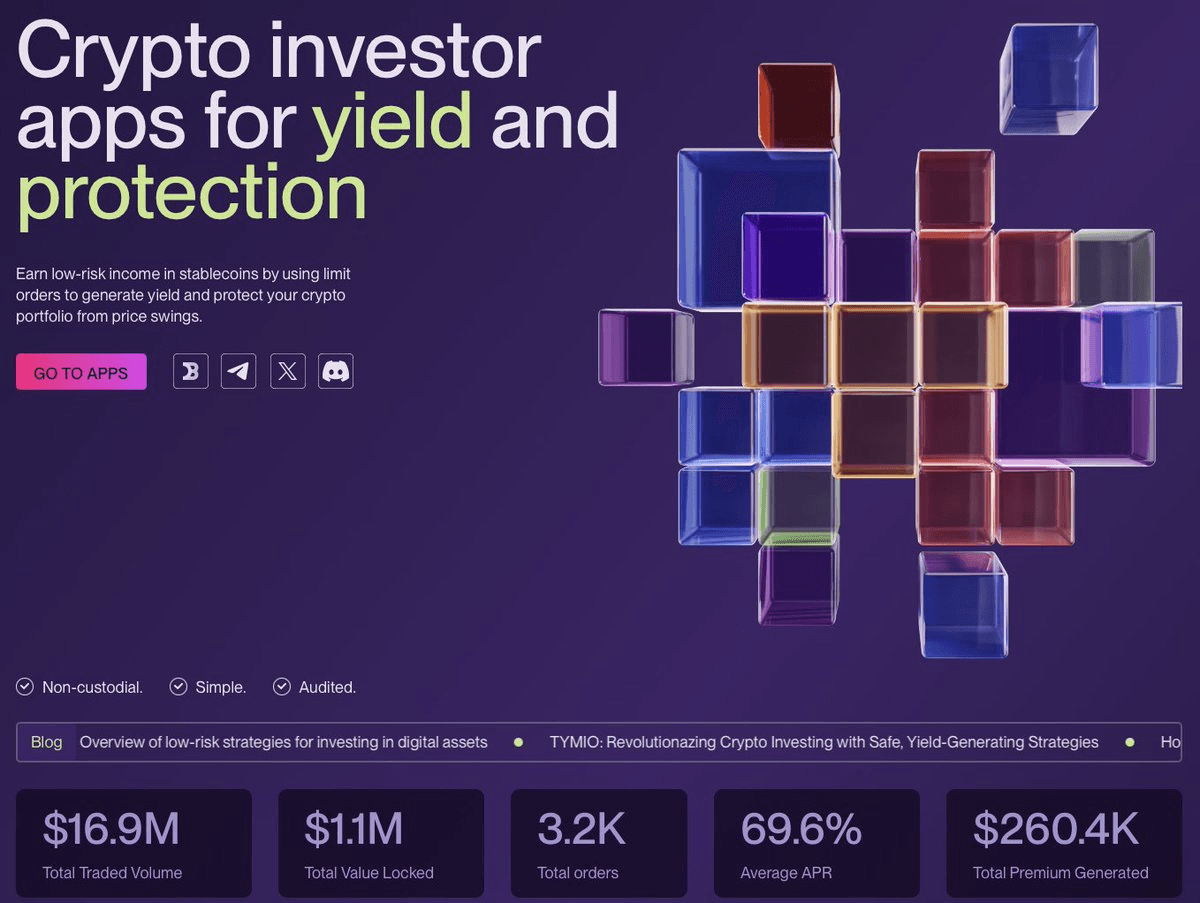 TYMIO Achieves $1M TVL Milestone