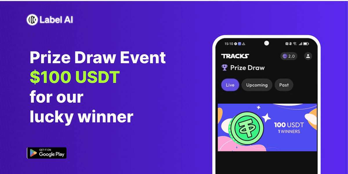 TRACKS Platform Announces 100 USDT Prize Draw