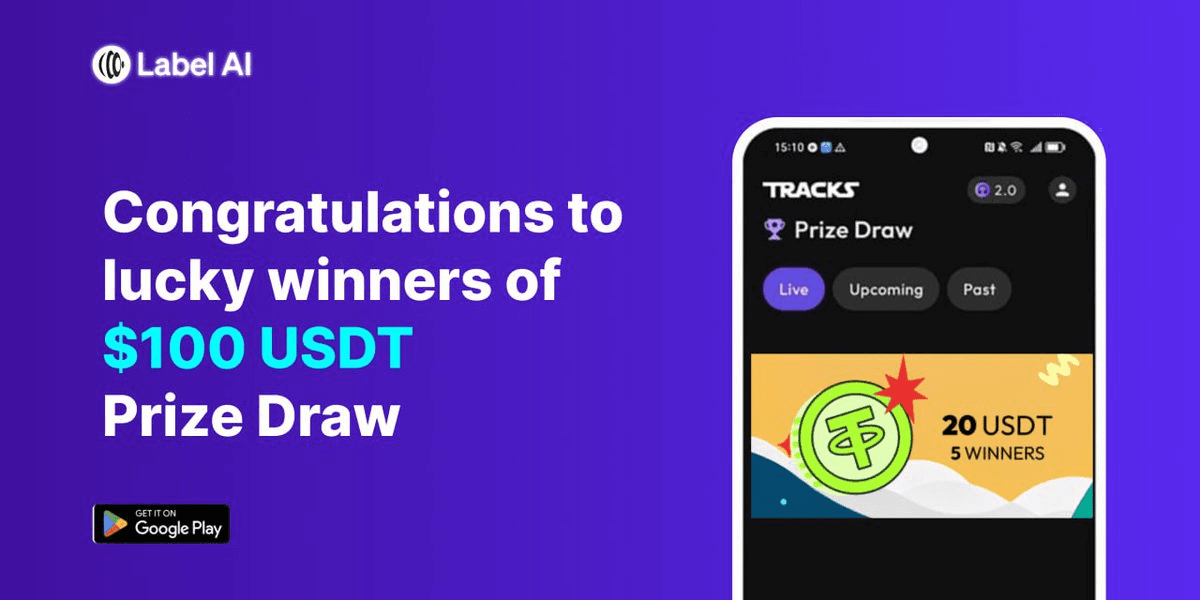 New 100 USDT Prize Draw Event Announced on TRACKS