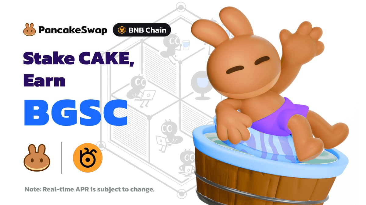 New BGSC Syrup Pool Launch on PancakeSwap