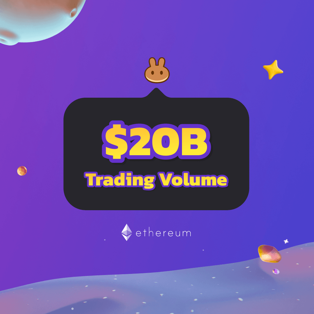 PancakeSwap Achieves Multiple $20B Volume Milestones Across Chains