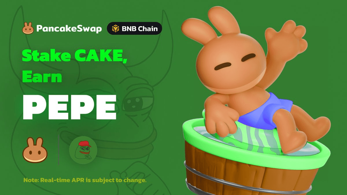 PancakeSwap Launches PEPE Token Syrup Pool
