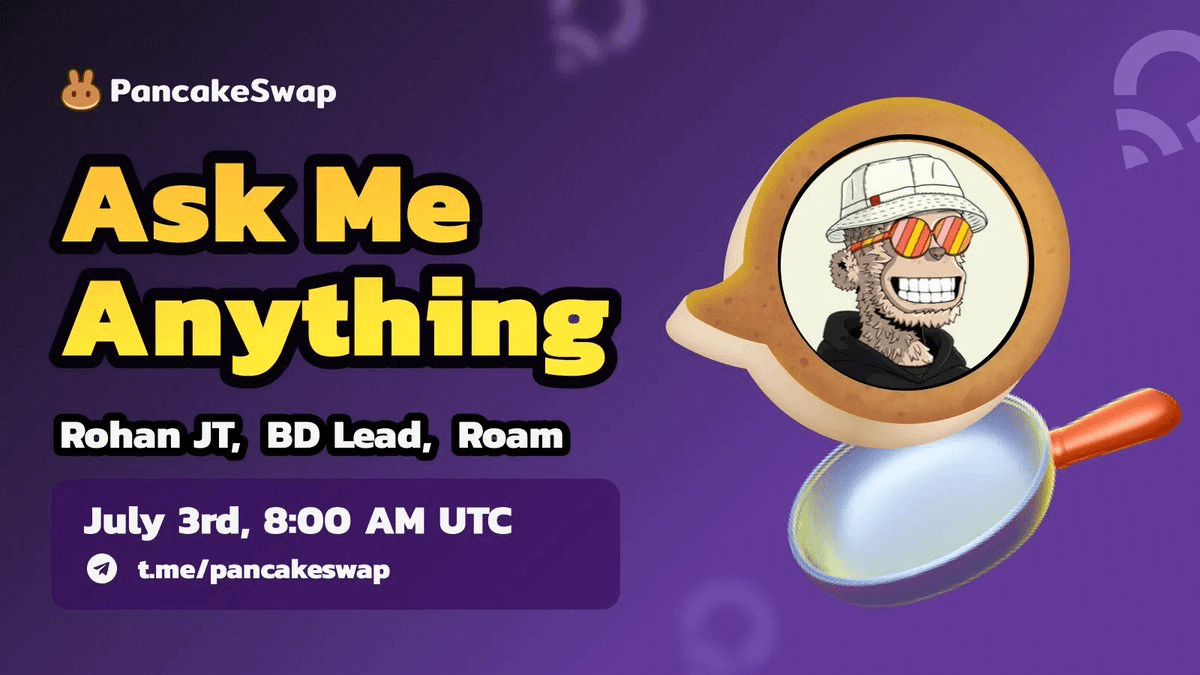 PancakeSwap Hosts AMAs on Decentralized Wireless and Real-World Assets