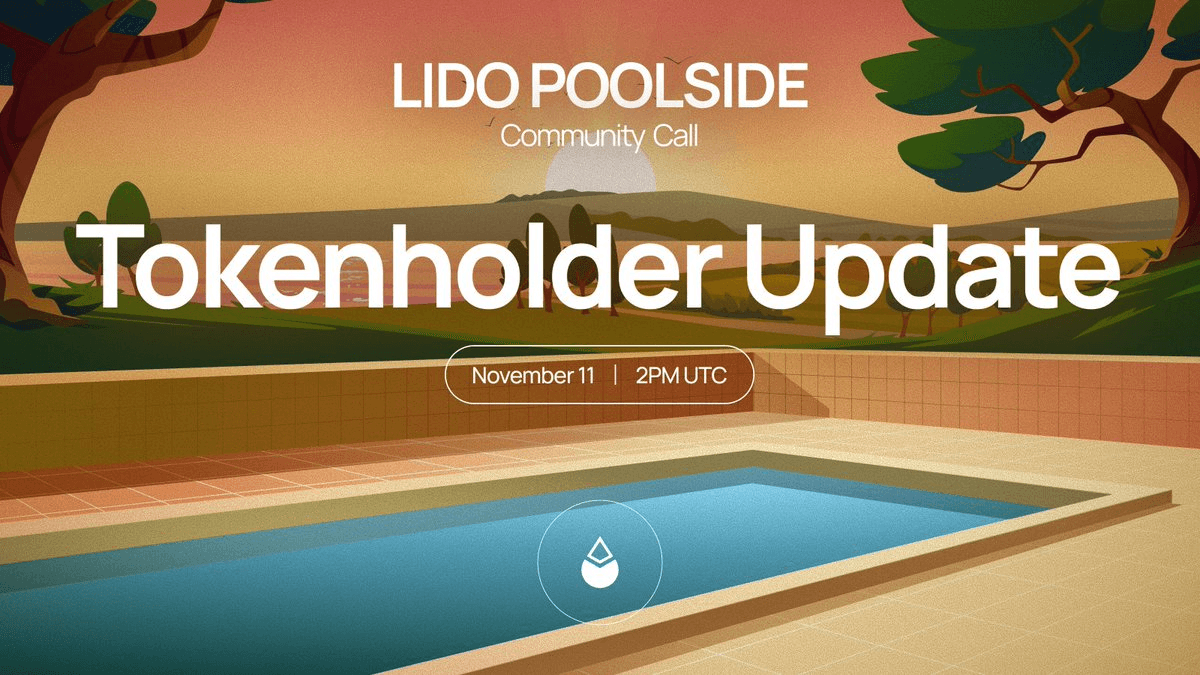 Lido Labs Schedules November 11 Tokenholder Update Call