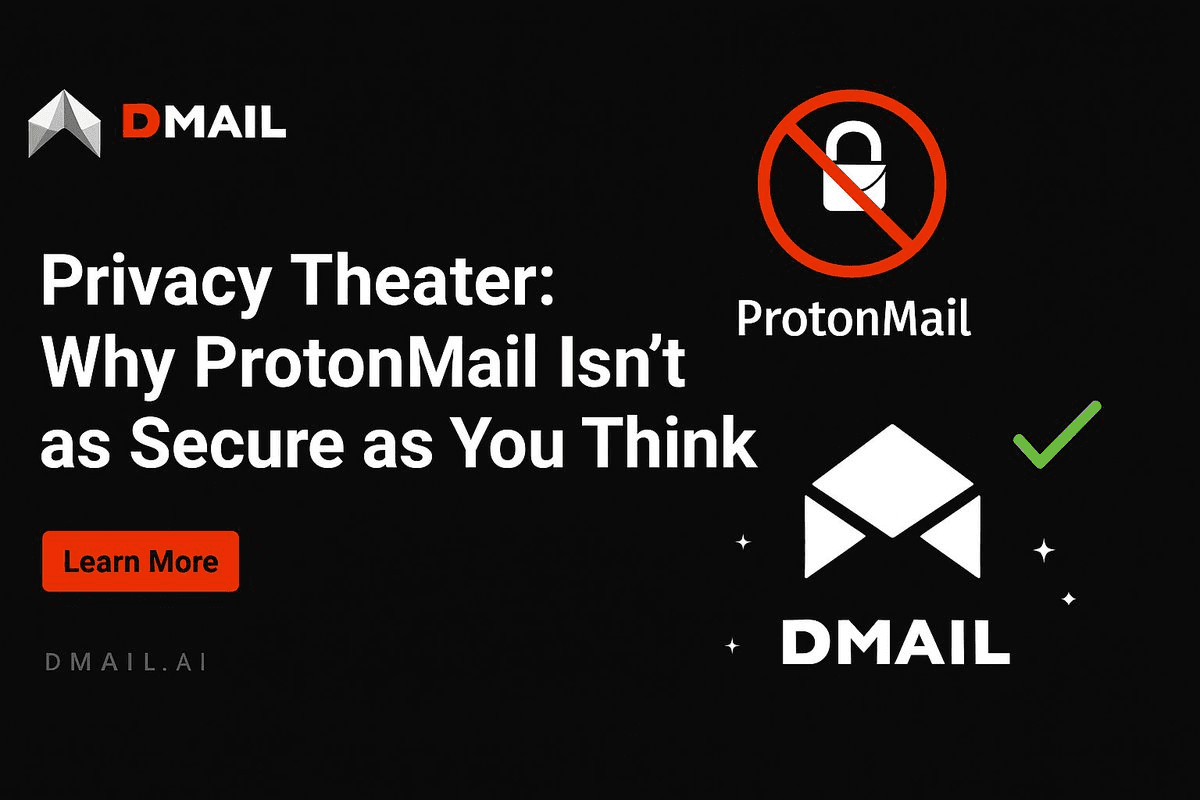 🚨 ProtonMail Privacy Gaps