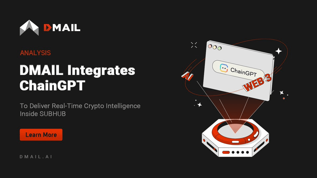 Dmail and SubHub Integrate ChainGPT for Real-Time Crypto News