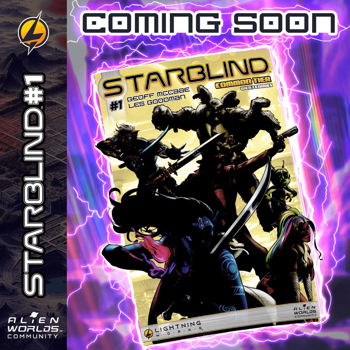Starblind #1 Comic Launch Announcement
