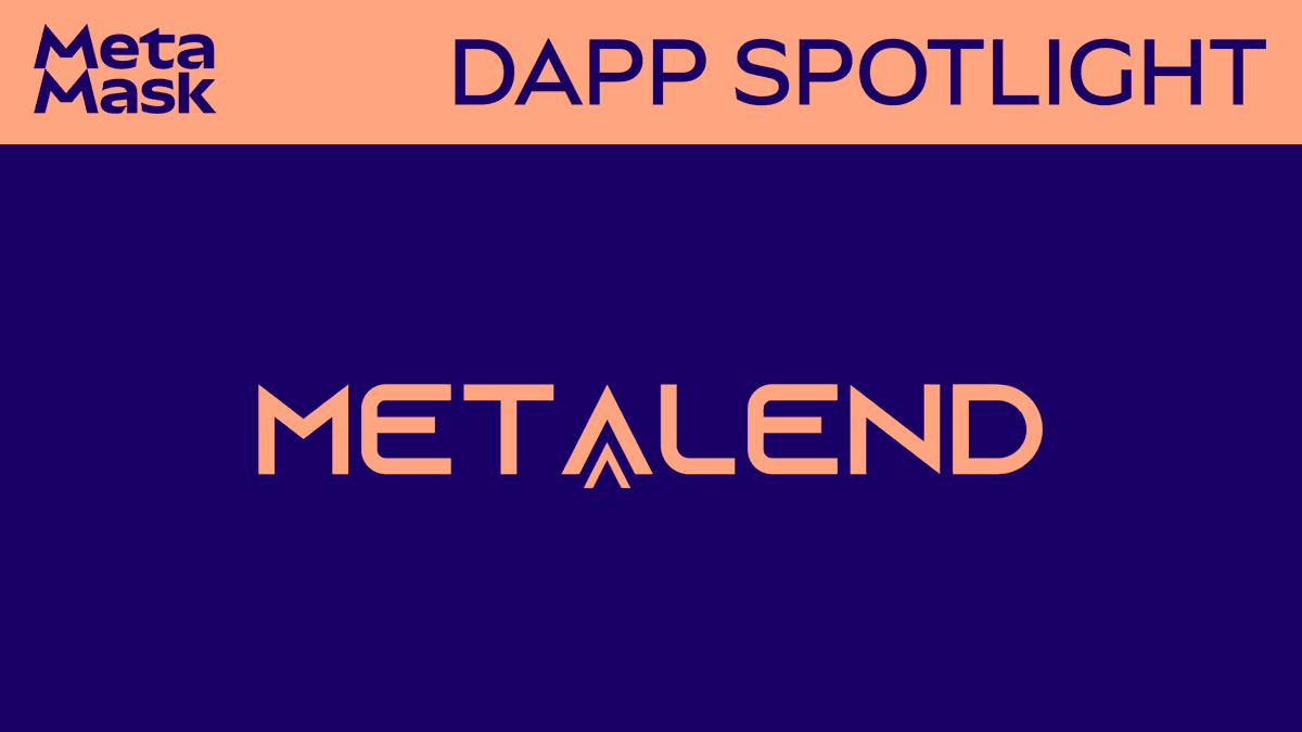 MetaLend Integration Brings DeFi Pool Comparison to MetaMask Portfolio