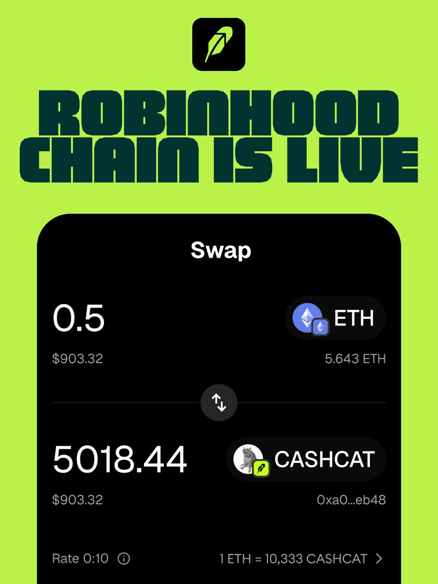 Robinhood Chain Integrates with MetaMask for Token Swaps and Bridging