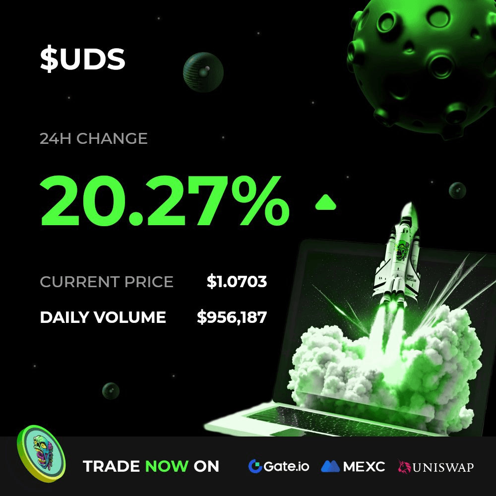 Undeads ($UDS) Reaches Top 400 on CoinGecko