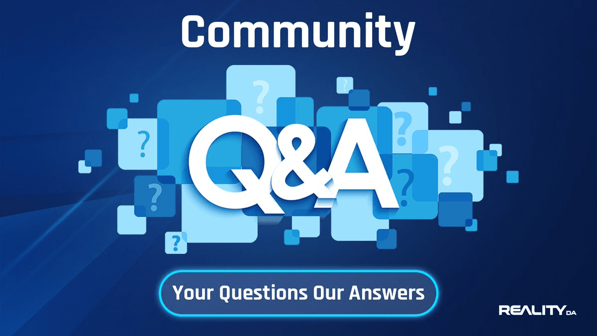 Reality Metaverse August Q&A Community Update