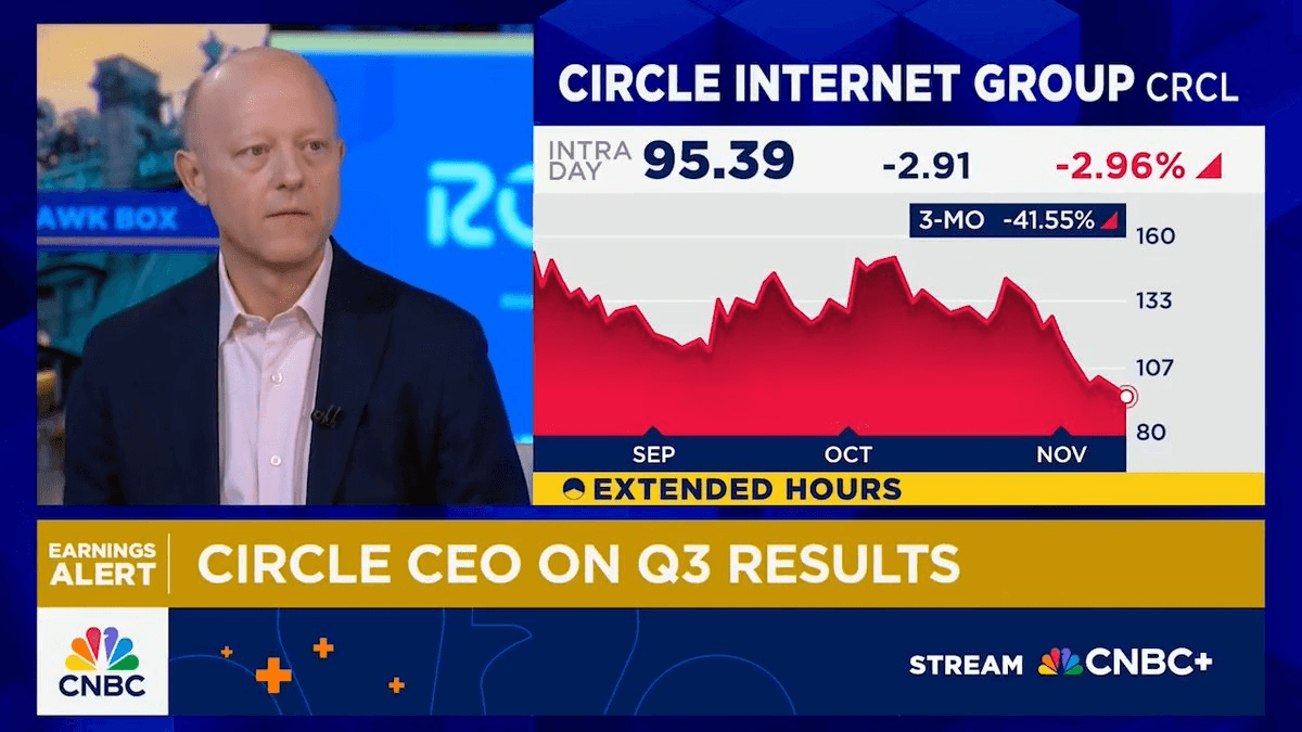Circle CEO Discusses Full Stack Internet Platform Strategy on CNBC