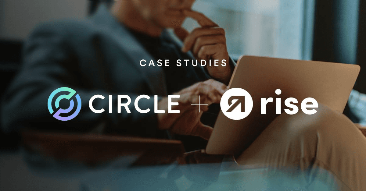 Rise Cuts Global Payroll Costs 40% Using Circle's USDC Infrastructure