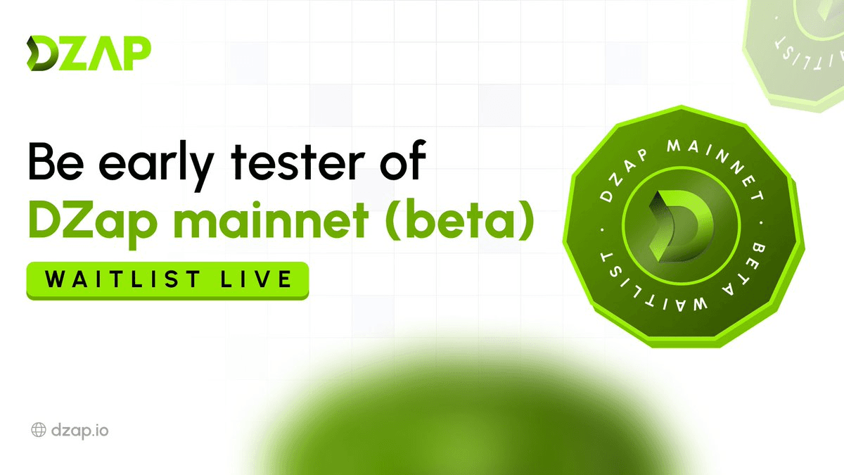 DZap Launches Early Mainnet Beta Waitlist Quest on Galxe