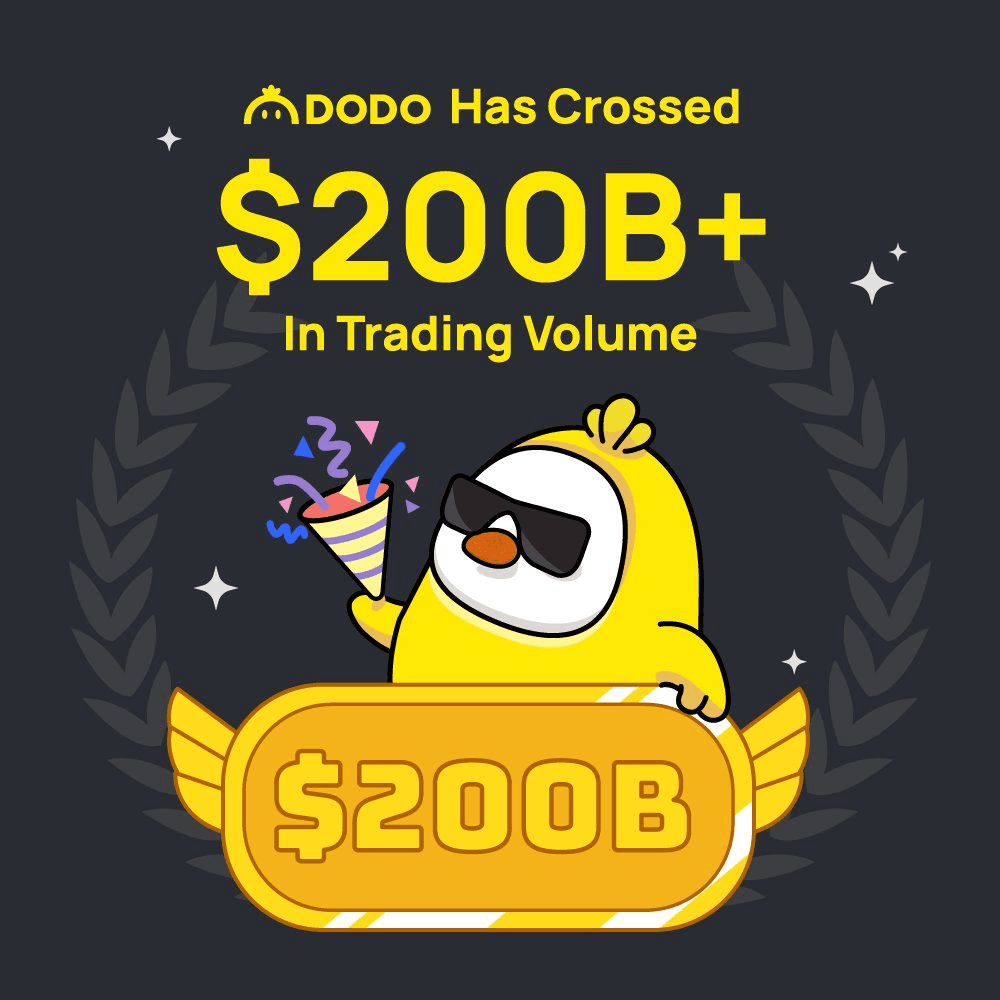 DODO Reaches $200B Trading Milestone