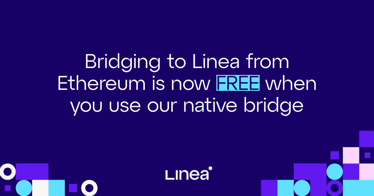 Linea Introduces Free Bridge Transaction Sponsorship in Beta v1.5