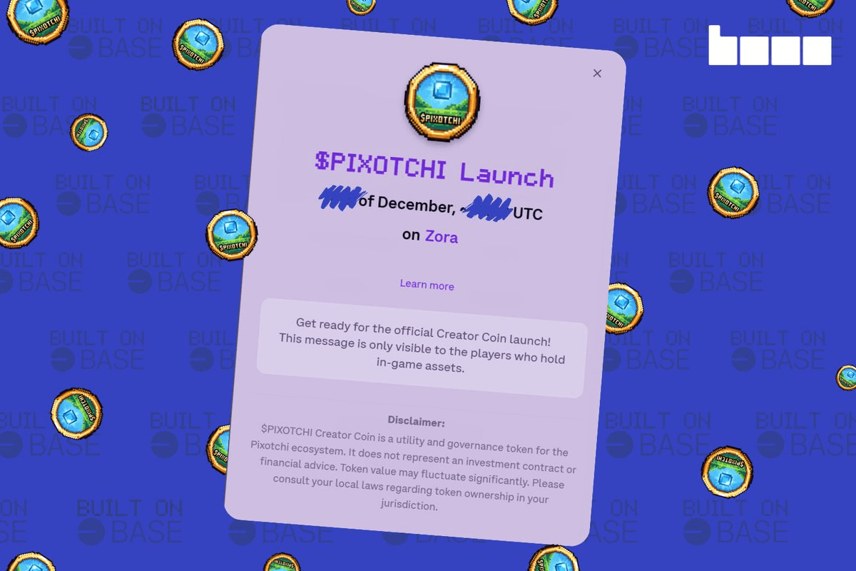 🌱 PIXOTCHI Creator Coin Launch Approaches with Anti-Sniping Measures