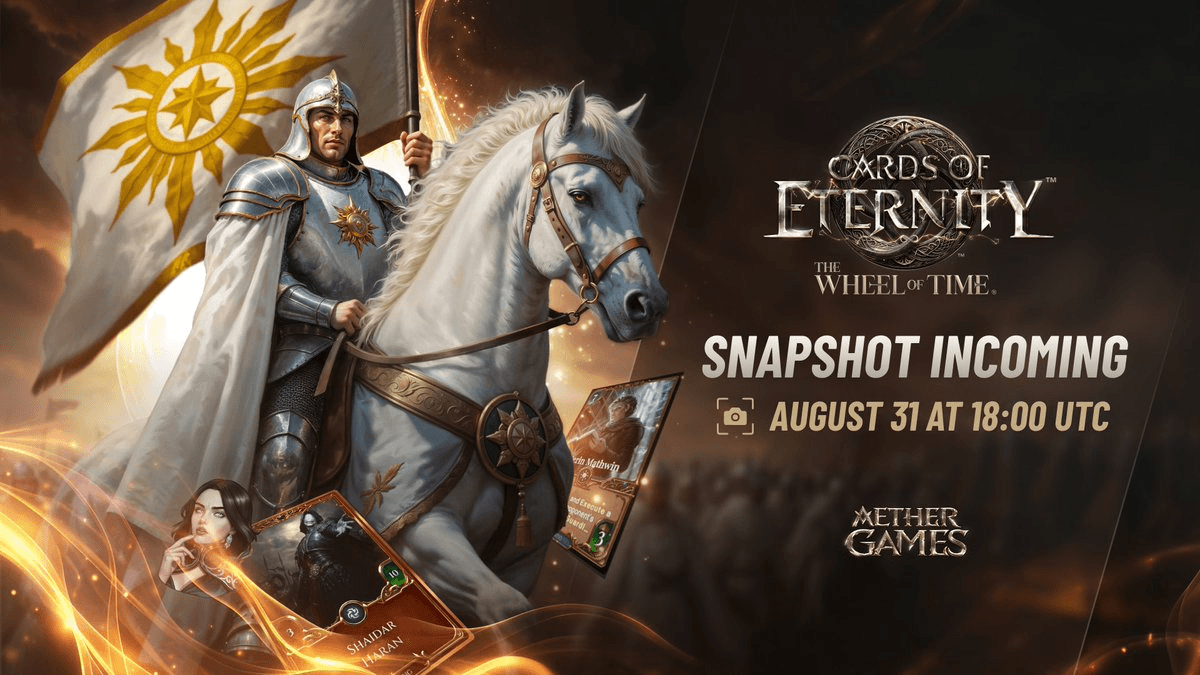 Cards of Eternity Final Snapshot and Migration Announcement