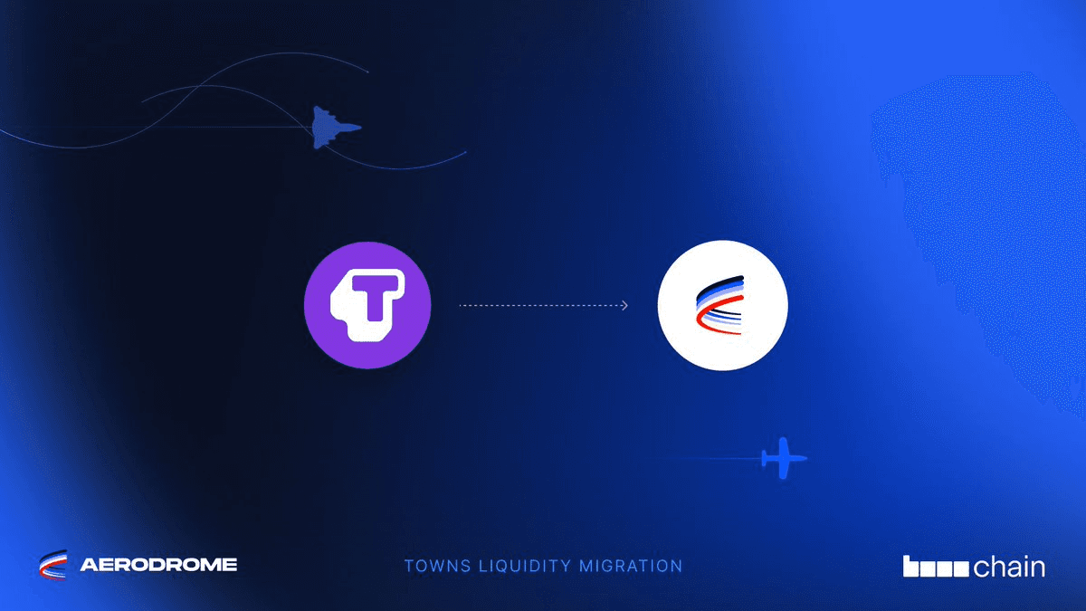 🏠 TALENT Protocol Follows TOWNS Migration to Aerodrome