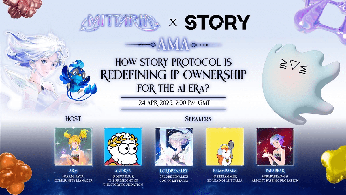 Story Protocol AMA: Redefining IP Ownership in the AI Era