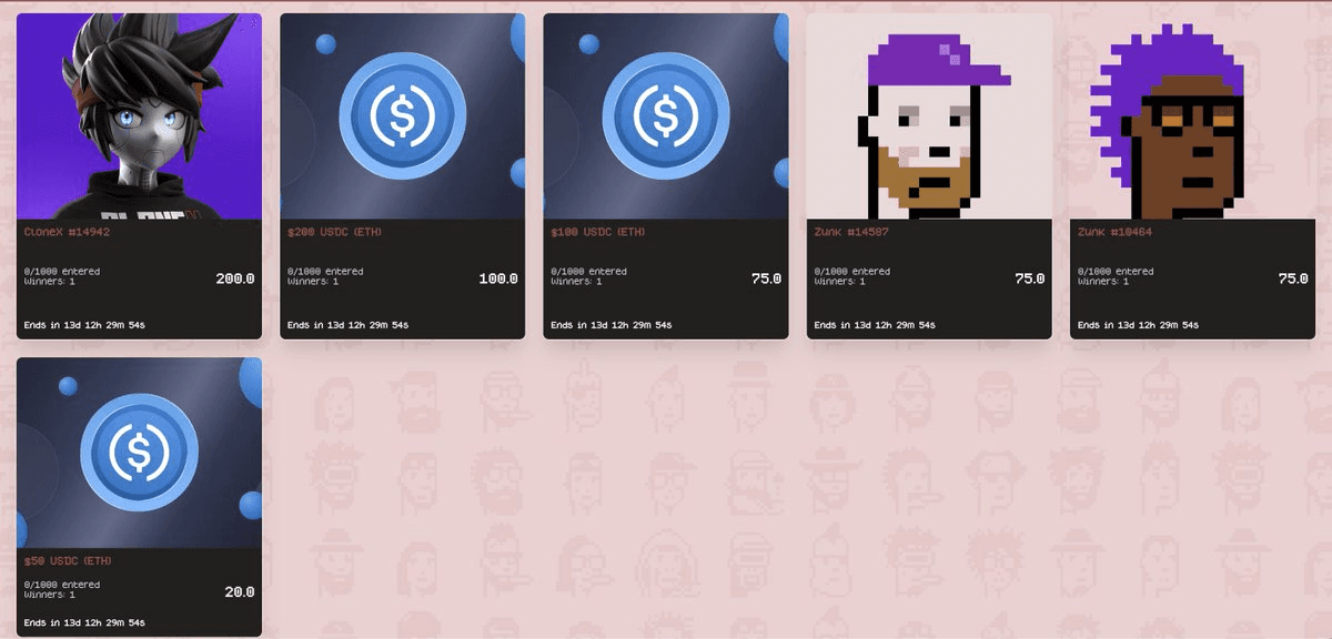 Zunkz Rewards Marketplace Update - New Items Added