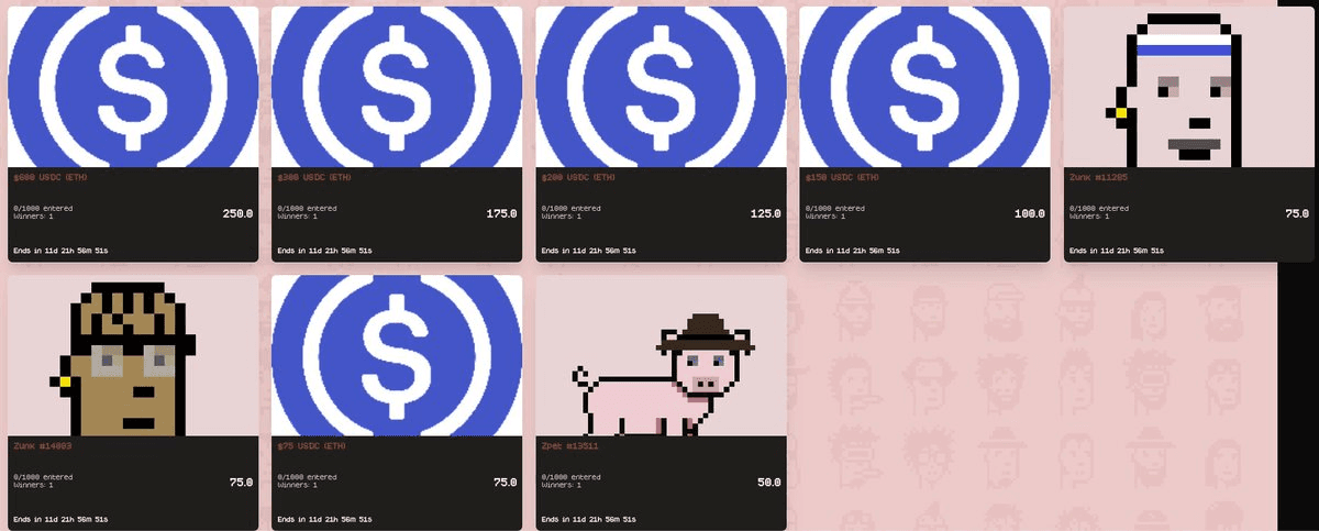 Zunkz Rewards Marketplace Winners Announced