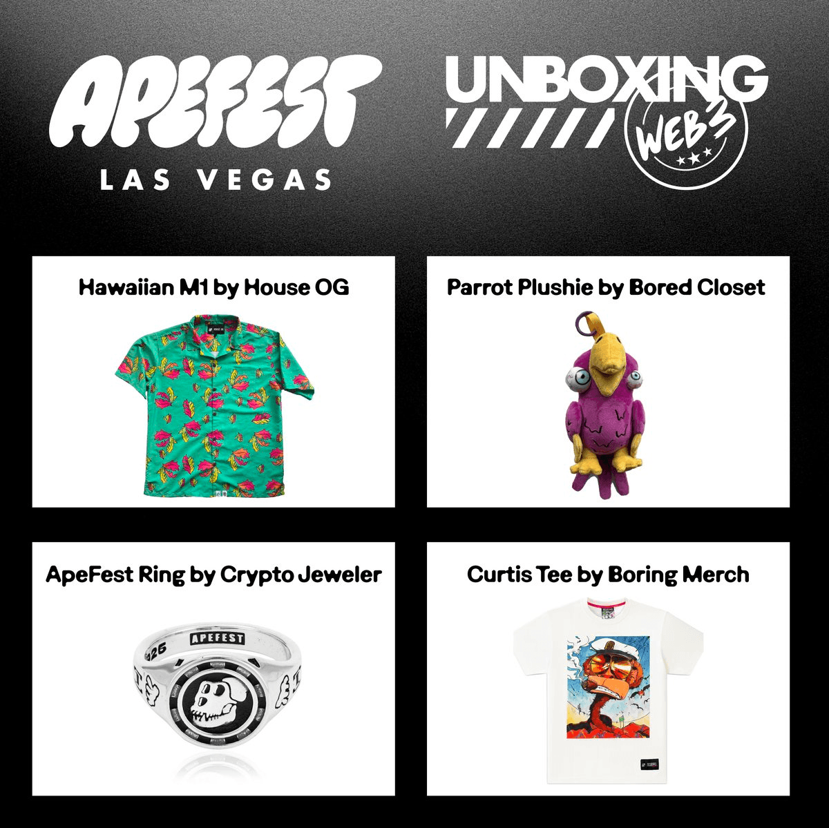 BAYC ApeFest Vegas Merch Presale Goes Live October 20