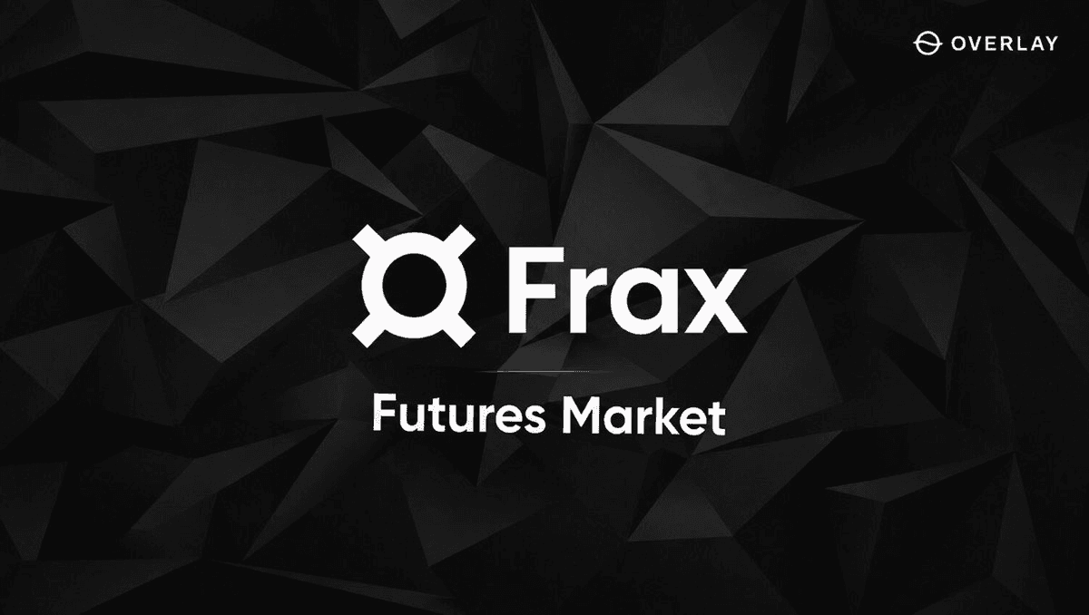 FRAX Token Launches Perpetual Trading on Overlay Platform