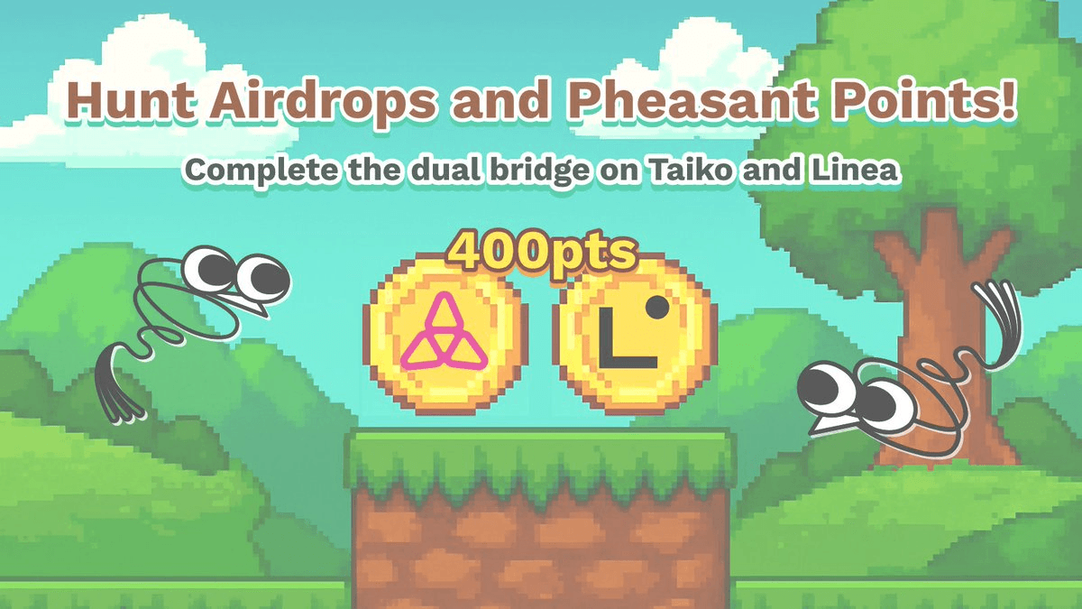 Pheasant Network Launches Second Quest Campaign on Taiko and Linea