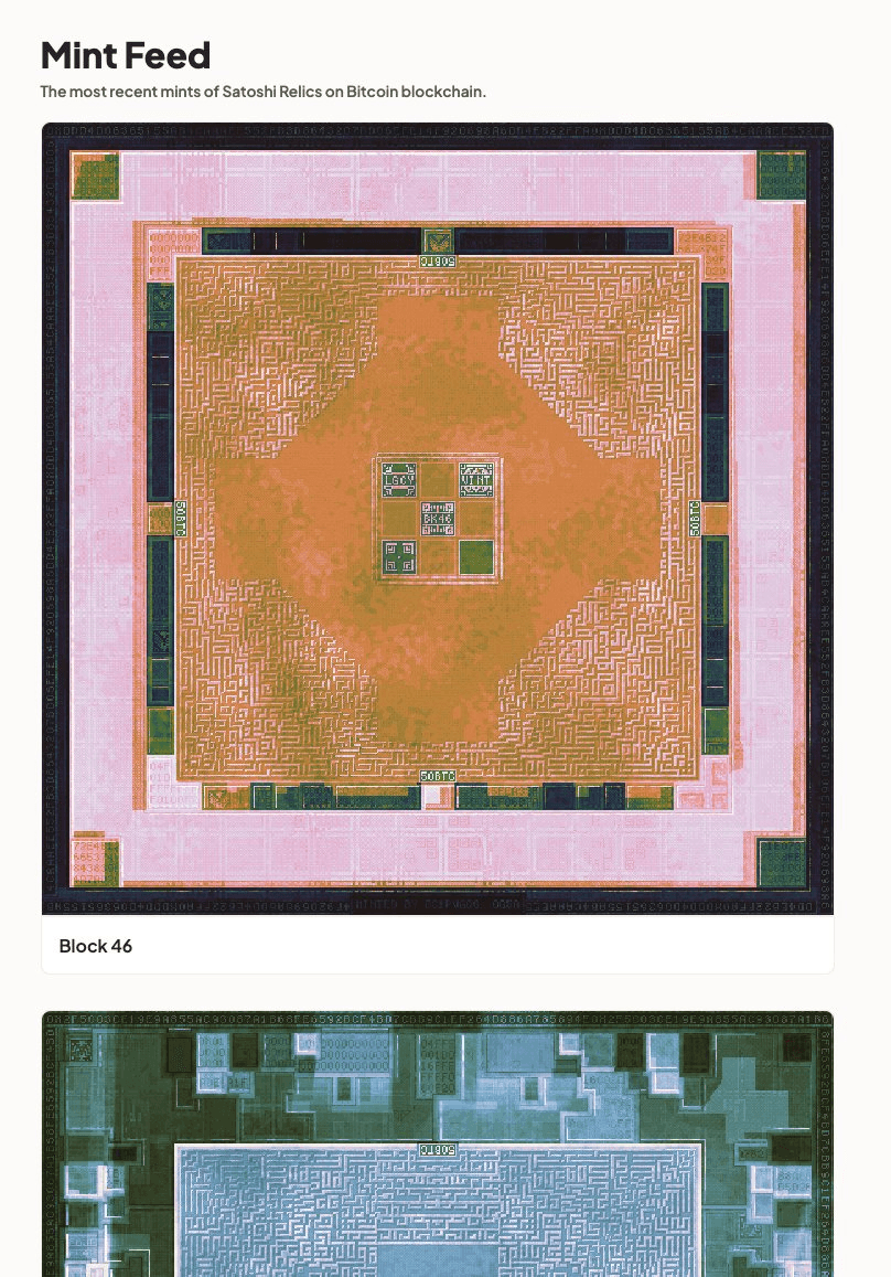 Satoshi Relics Curation: Only a Tiny Fraction of 50k Renders Become Mints