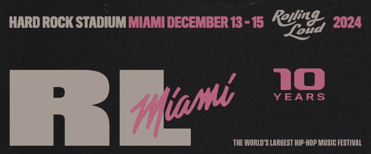 Rolling Loud Miami Ticket Confirmation Emails Sent