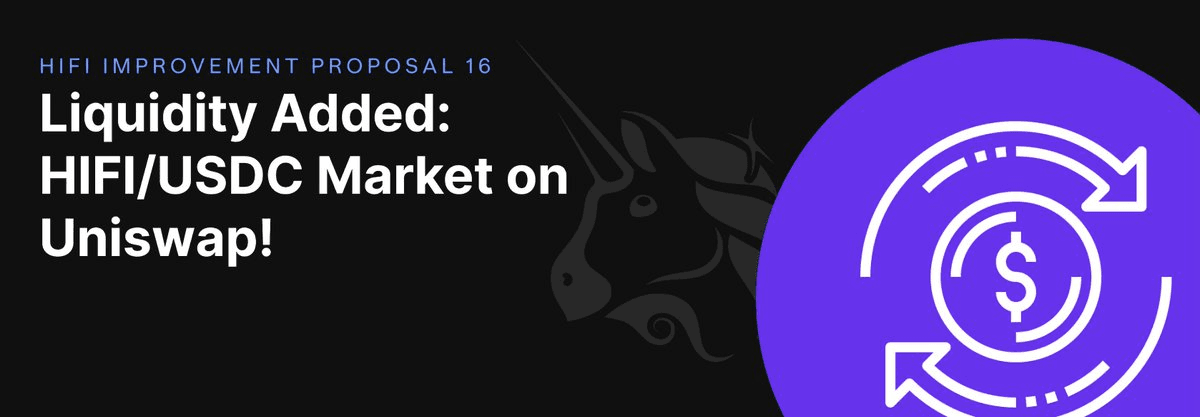 HIP 16 Adds $400k Total Liquidity to HIFI/USDC Pool