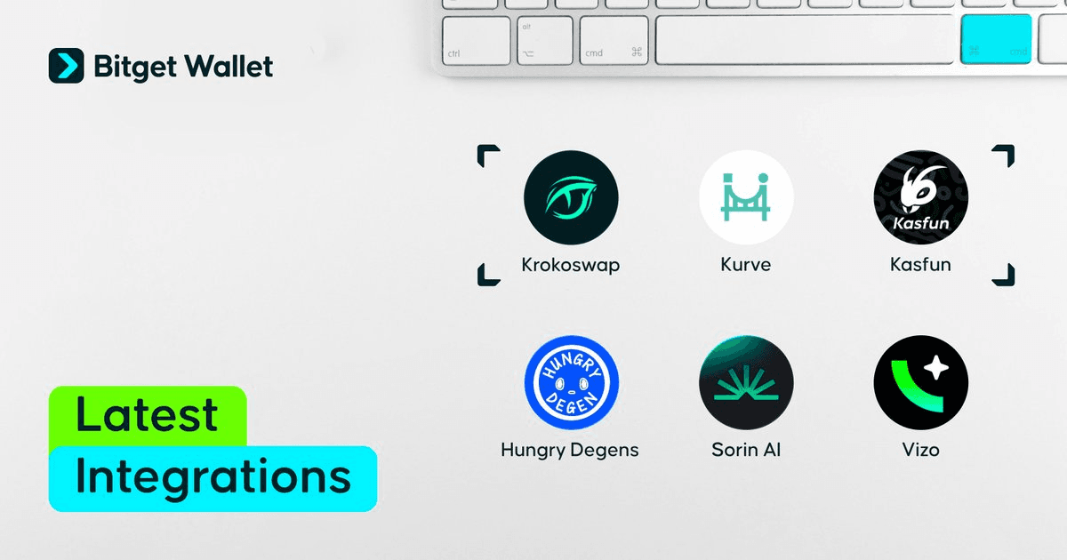 Bitget Wallet Adds Six New Projects