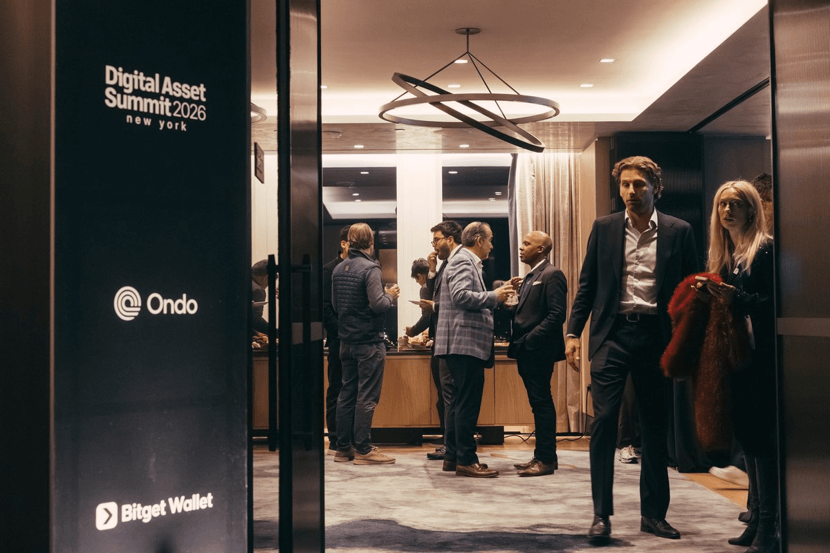 Bitget Wallet and Ondo Finance Co-Host VIP Reception at Digital Asset Summit 2026