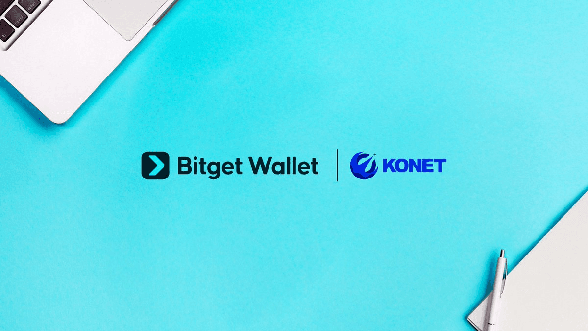 Bitget Wallet Integrates KONET Network for Enhanced Web3 Trading