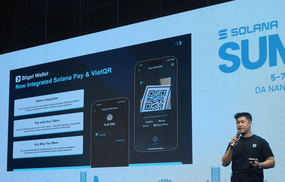 Bitget Wallet Integrates Solana Pay and VietQR for Unified Payment Experience