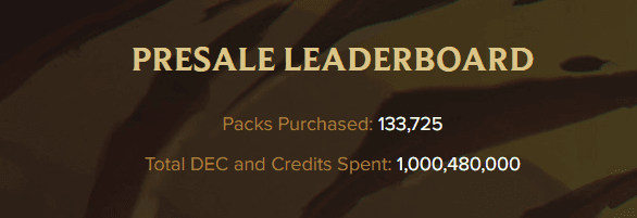 Conclave Arcana Pre-Sale Update: Over $1M in Sales with 3 Days Left