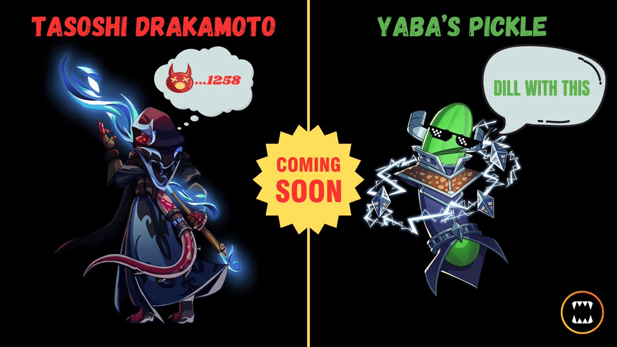 New Splinterlands Cards: Tasoshi Drakamoto and Yabas Pickle Arriving in Praetoria