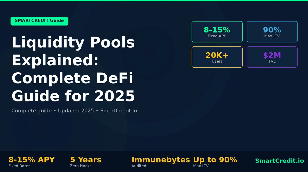 SmartCredit Proposes Direct Lending Alternative to AMM Liquidity Pools