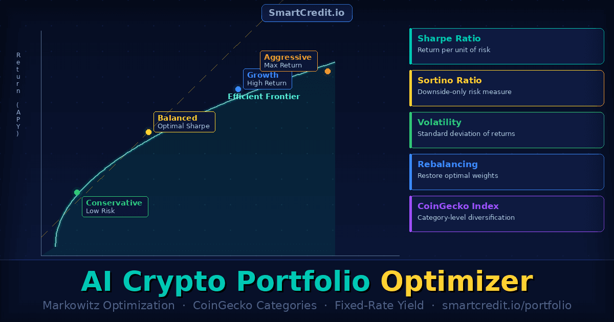 SmartCredit Launches Portfolio Optimizer for Yield-Bearing Crypto Assets