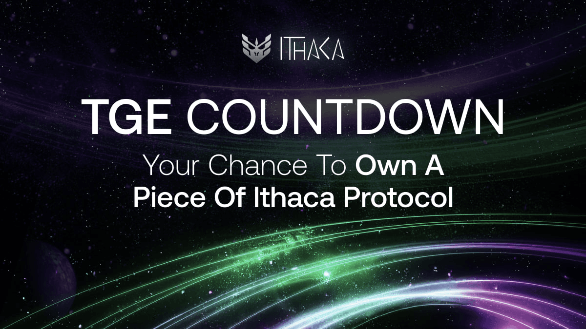 Ithaca Protocol Announces Upcoming Token Generation Event